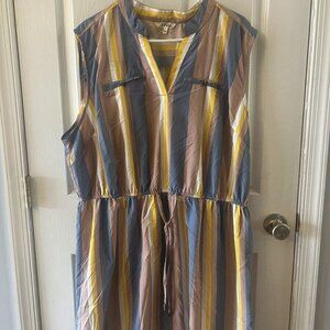 Hint Of Blush Tank Top Dress‎ 3X